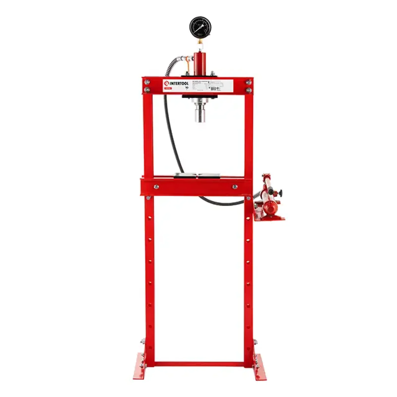 Прес гідравлічний стаціонарний 10 т (комплект з двох частин) INTERTOOL (GT0704) UA
