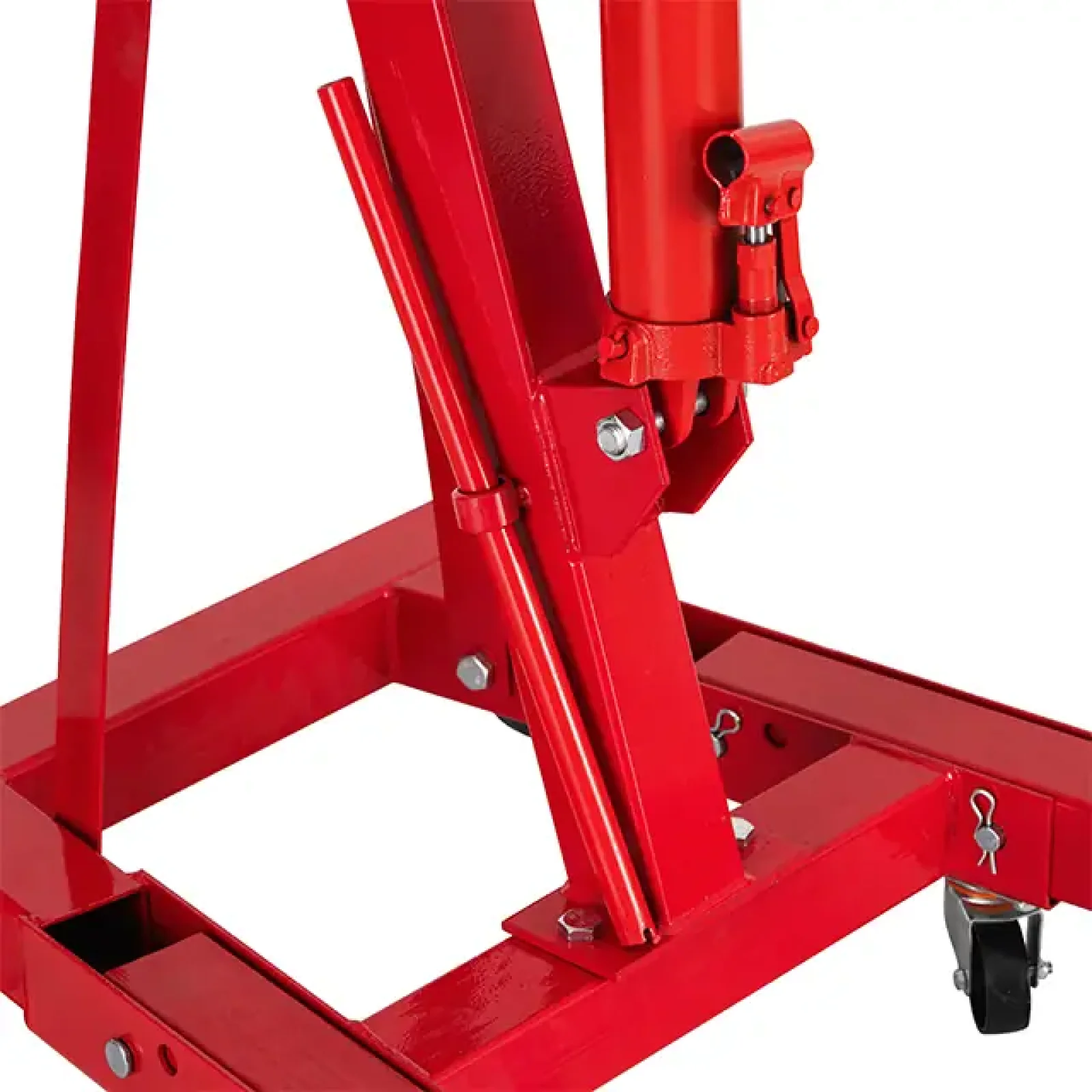 Кран-знімач двигуна гідравлічний підкатний 1 т INTERTOOL (GT0807) UA