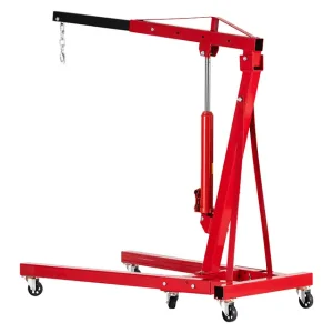 Кран-знімач двигуна гідравлічний підкатний 1 т INTERTOOL (GT0807) UA