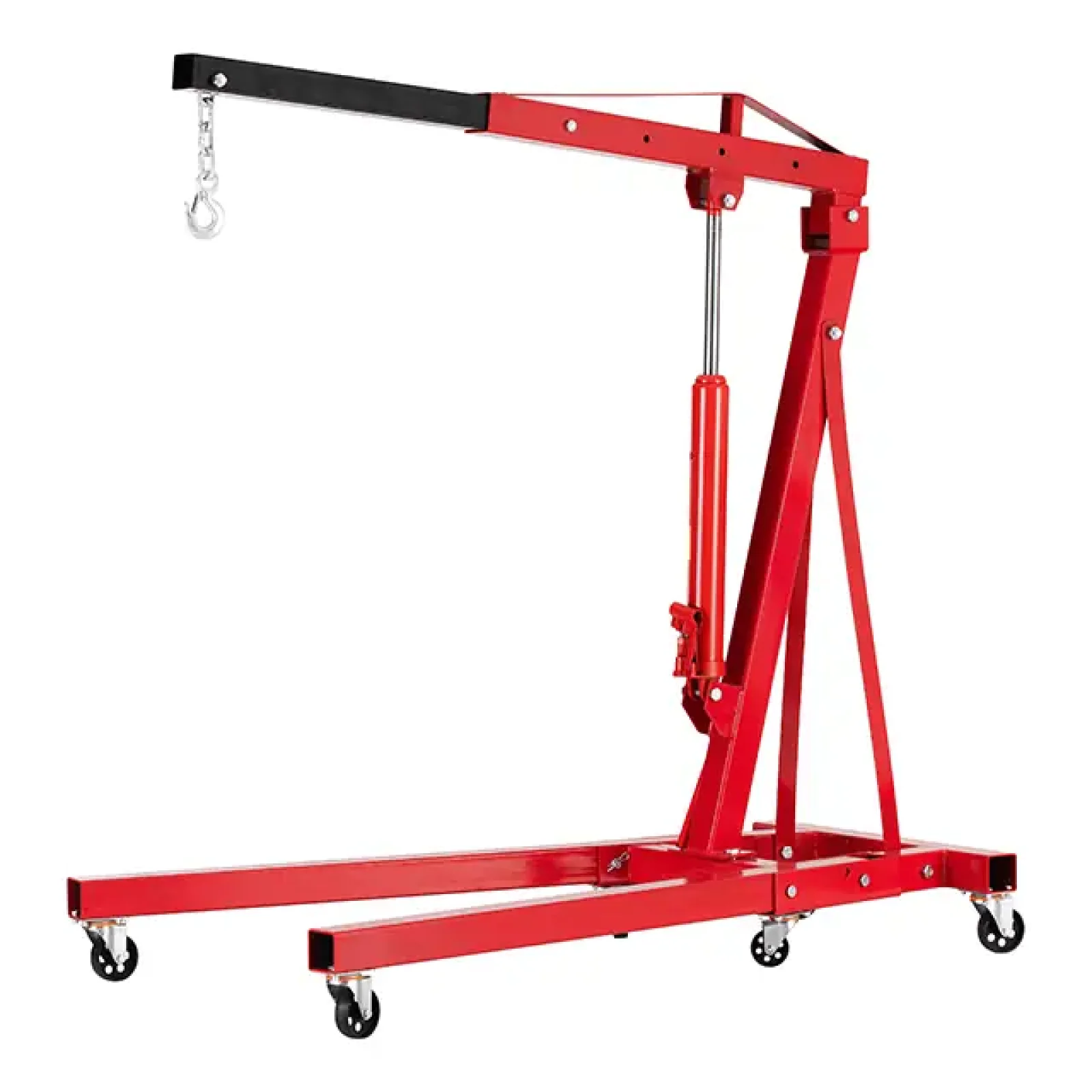 Кран-знімач двигуна гідравлічний підкатний 1 т INTERTOOL (GT0807) UA