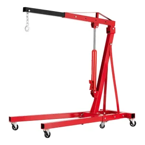 Кран-знімач двигуна гідравлічний підкатний 1 т INTERTOOL (GT0807) UA