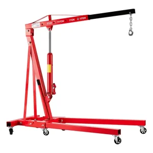 Кран-знімач двигуна гідравлічний підкатний 2 т (комплект з двох частин) INTERTOOL (GT0808) UA