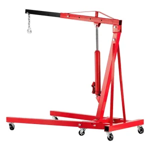 Кран-знімач двигуна гідравлічний підкатний 2 т (комплект з двох частин) INTERTOOL (GT0808) UA