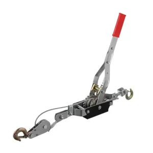 Лебідка важільна INTERTOOL тягове зусилля 4 т, трос 2,50 м × 5,5 мм, робоча довжина троса 1,2 м (GT1444) UA