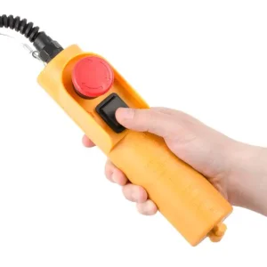 Лебідка електрична INTERTOOL 230 В, 0,5 кВт, 125/250 кг, трос: 3,0 мм × 12 м (GT1481) UA