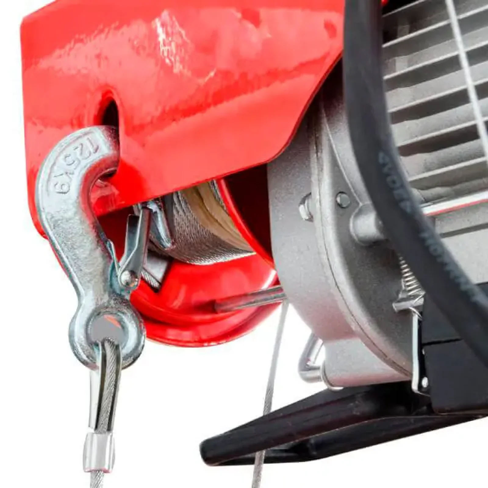Лебідка електрична INTERTOOL 230 В, 0,5 кВт, 125/250 кг, трос: 3,0 мм × 12 м (GT1481) UA