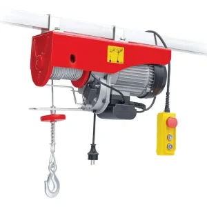 Лебідка електрична INTERTOOL 230 В, 0,9 кВт, 250/500 кг, трос: 4,2 мм × 12 м (GT1482) UA