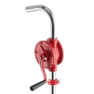 Насос для мастила ручний роторний, 26 л/хв (насос + телескопічка трубка) INTERTOOL (HT-0067) UA