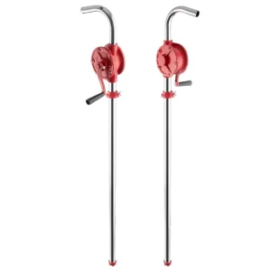 Насос для мастила ручний роторний, 26 л/хв (насос + телескопічка трубка) INTERTOOL (HT-0067) UA