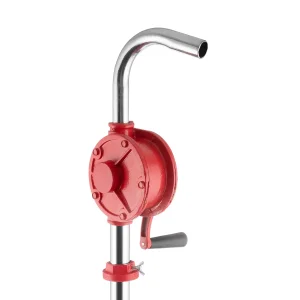 Насос для мастила ручний роторний, 26 л/хв (насос + телескопічка трубка) INTERTOOL (HT-0067) UA