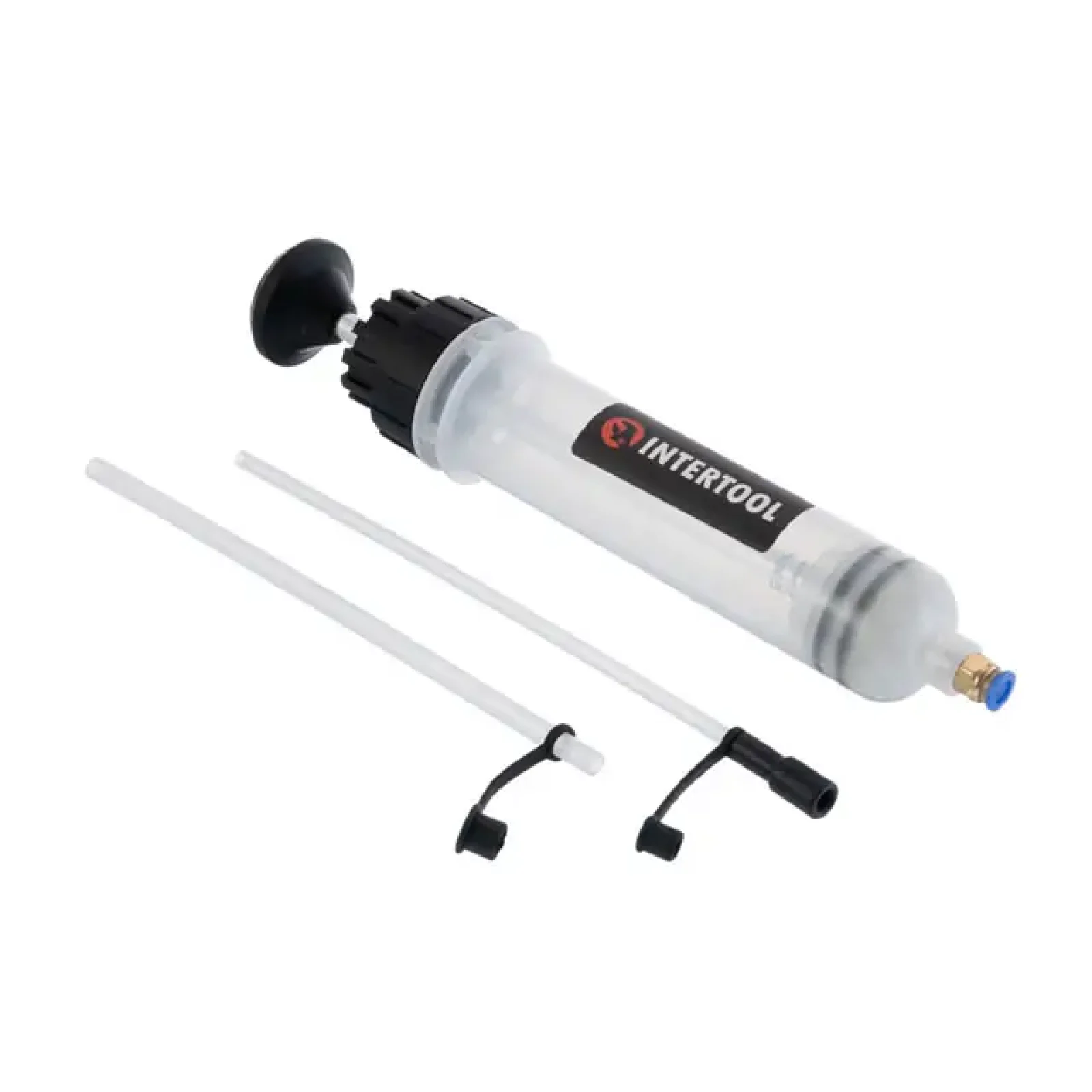 Шприц для технічних рідин 200 мл, 2 насадки INTERTOOL (AT-3071) UA