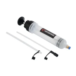 Шприц для технічних рідин 200 мл, 2 насадки INTERTOOL (AT-3071) UA