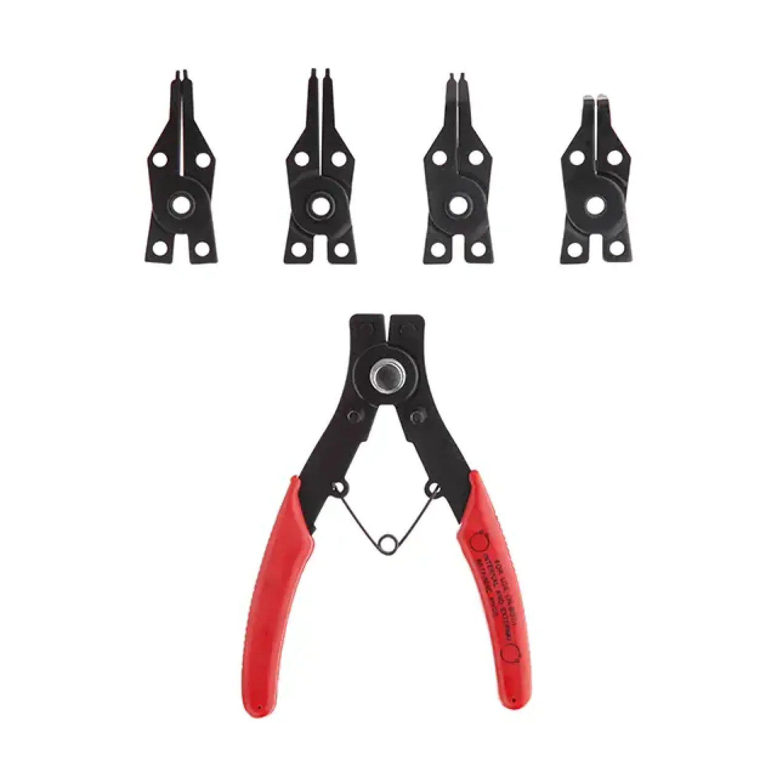 Знімач стопорних кілець 4 в 1 INTERTOOL (HT-2901) UA