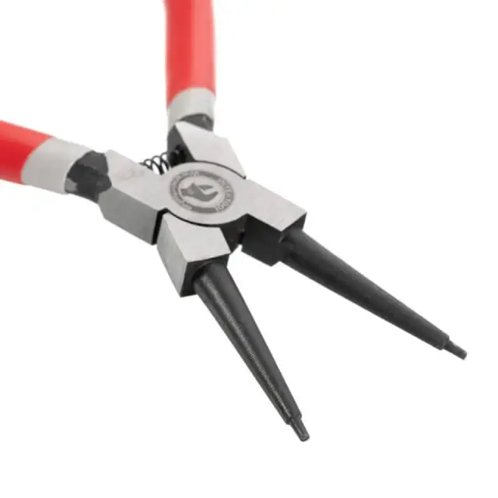 Щипці для зняття та встановлення стопорних кілець, 150 мм, прямі, на стиск INTERTOOL (HT-7005) UA