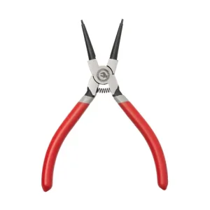 Щипці для зняття та встановлення стопорних кілець, 150 мм, прямі, на стиск INTERTOOL (HT-7005) UA