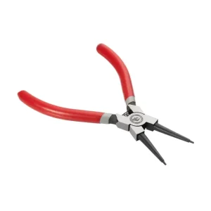 Щипці для зняття та встановлення стопорних кілець, 150 мм, прямі, на стиск INTERTOOL (HT-7005) UA