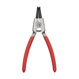 Щипці для зняття та встановлення стопорних кілець, 150 мм, вигнуті, на розтиск INTERTOOL (HT-7008) UA