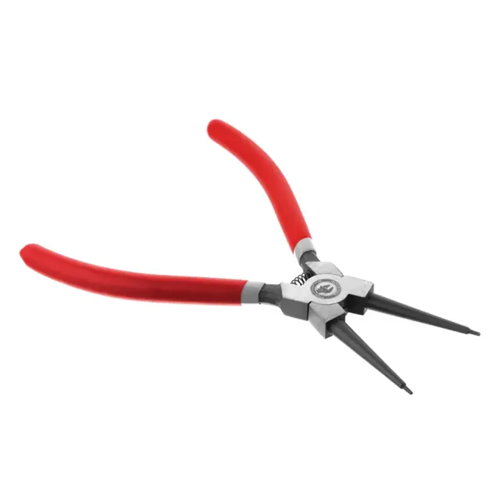 Щипці для зняття та встановлення стопорних кілець, 180 мм, прямі, на стиск INTERTOOL (HT-7011) UA