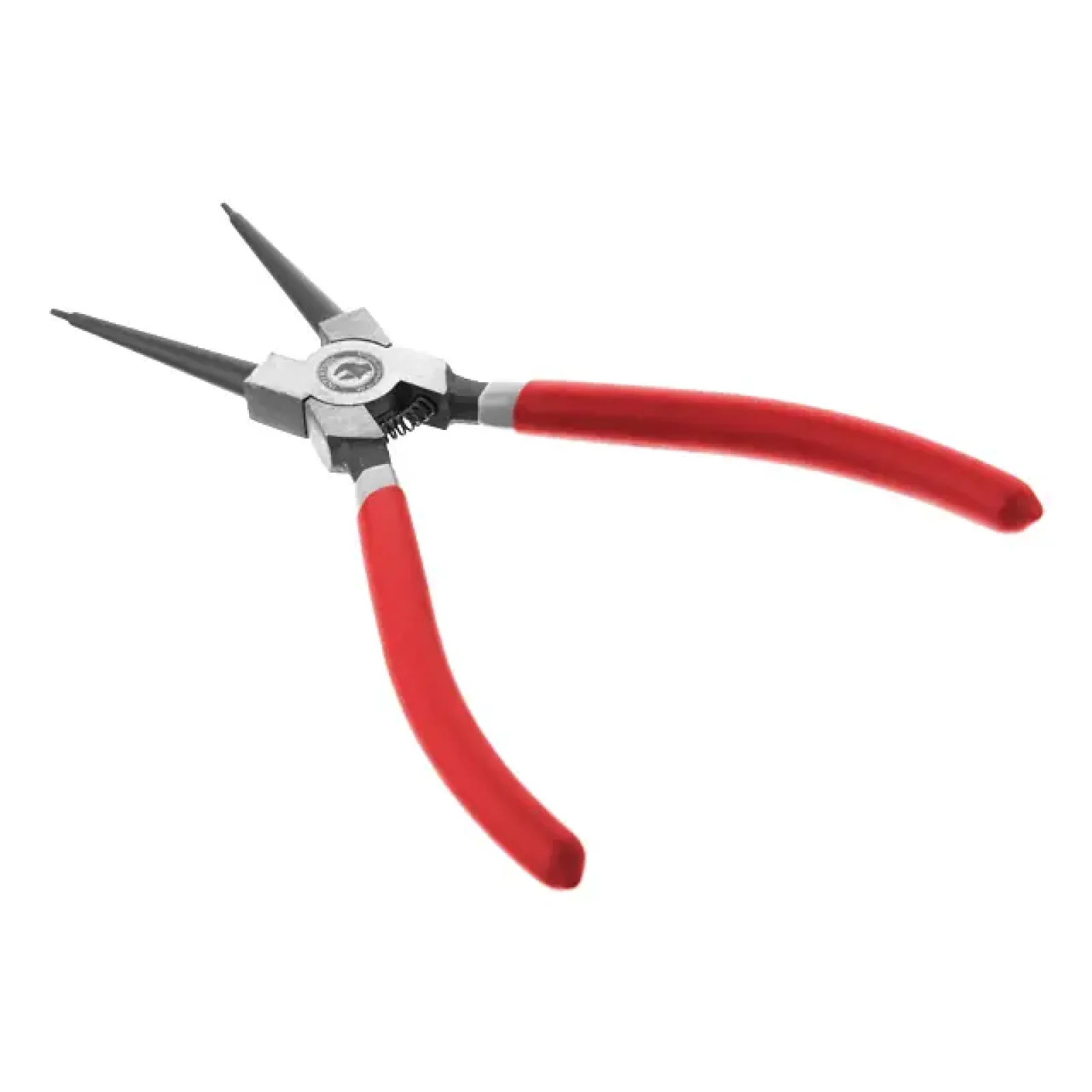 Щипці для зняття та встановлення стопорних кілець, 180 мм, прямі, на стиск INTERTOOL (HT-7011) UA