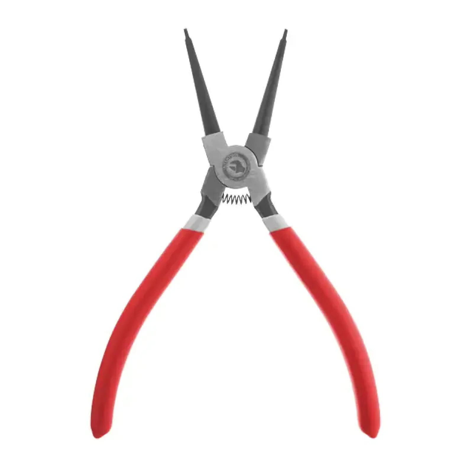 Щипці для зняття та встановлення стопорних кілець, 180 мм, прямі, на стиск INTERTOOL (HT-7011) UA