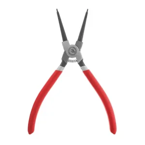 Щипці для зняття та встановлення стопорних кілець, 180 мм, прямі, на стиск INTERTOOL (HT-7011) UA