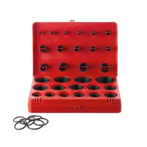 Комплект гумових ущільнювальних кілець, 382 од. INTERTOOL (AT-5382) UA