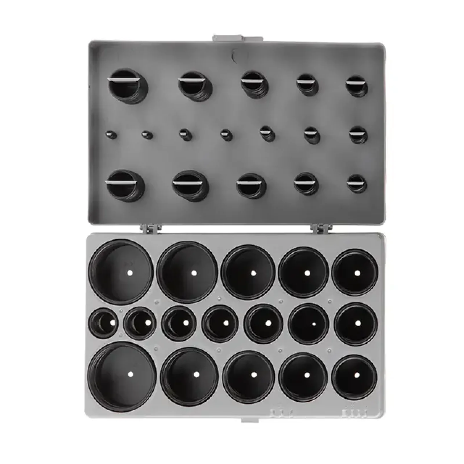 Комплект гумових ущільнювальних кілець, 407 од. INTERTOOL (AT-5407) UA