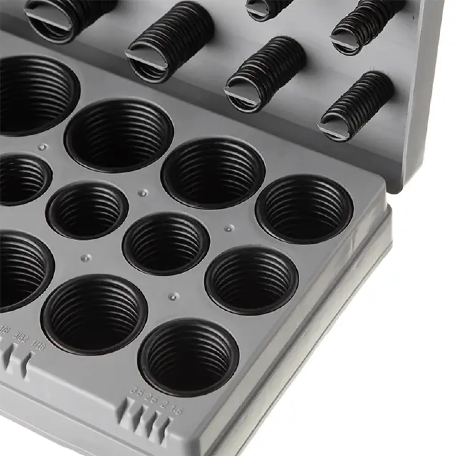 Комплект гумових ущільнювальних кілець, 407 од. INTERTOOL (AT-5407) UA