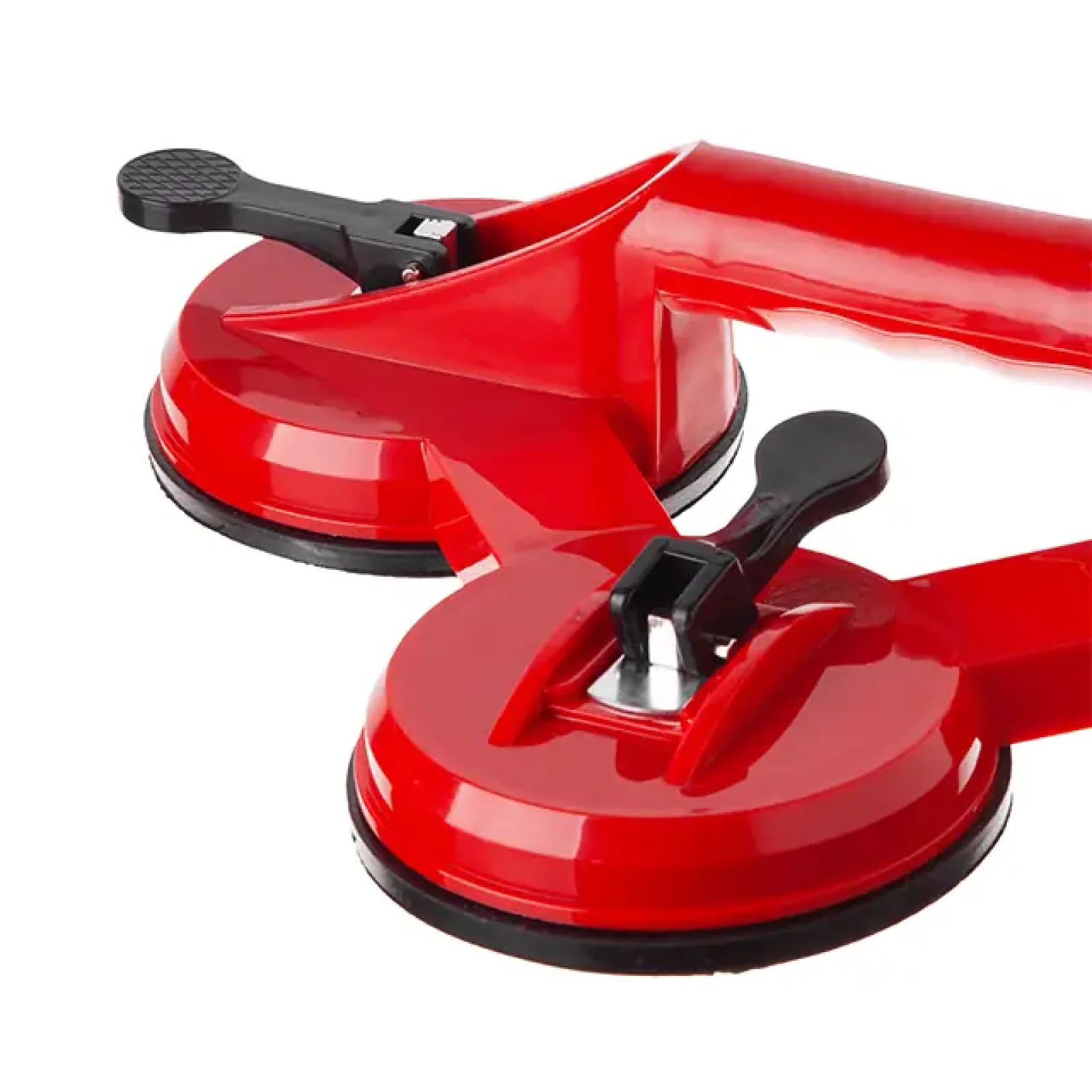 Тримач-присоска для скла, потрійна: 3×120 мм, максимальне навантаження: 120 кг INTERTOOL (HT-7103) UA