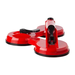 Тримач-присоска для скла, потрійна: 3×120 мм, максимальне навантаження: 120 кг INTERTOOL (HT-7103) UA