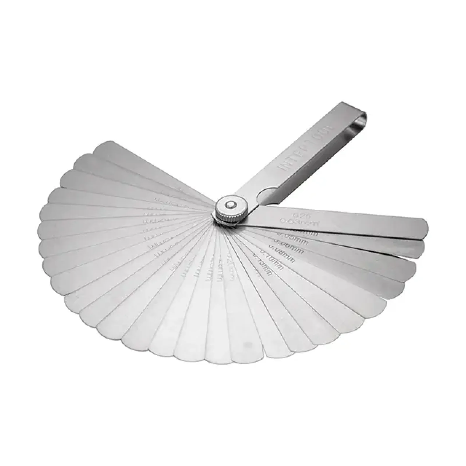 Комплект щупів 0,04-0,63 мм, 26 шт. INTERTOOL (AT-0003) UA