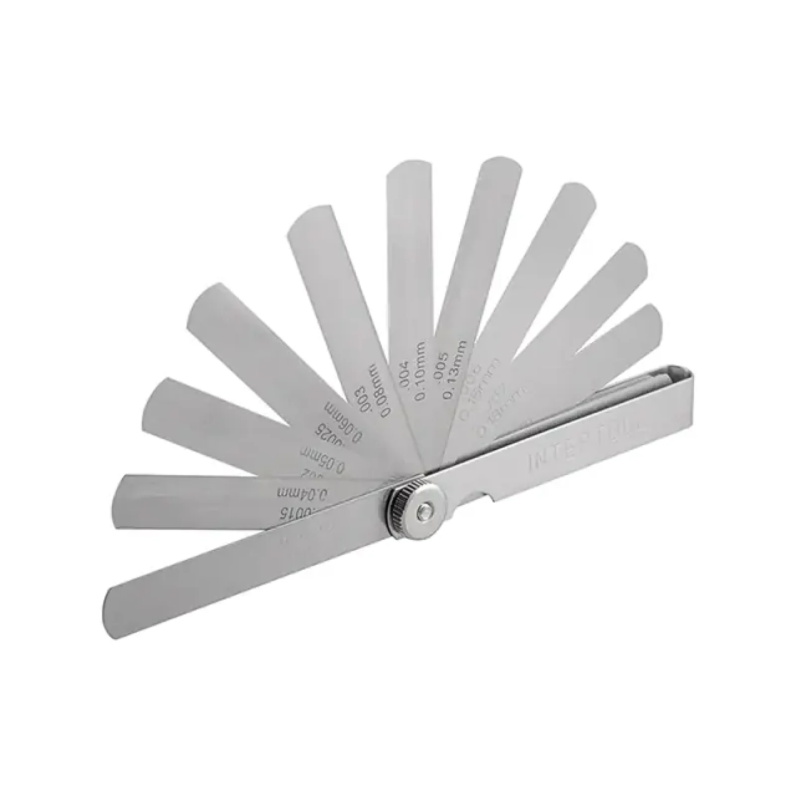 Комплект щупів 0,04-0,63 мм, 26 шт. INTERTOOL (AT-0003) UA