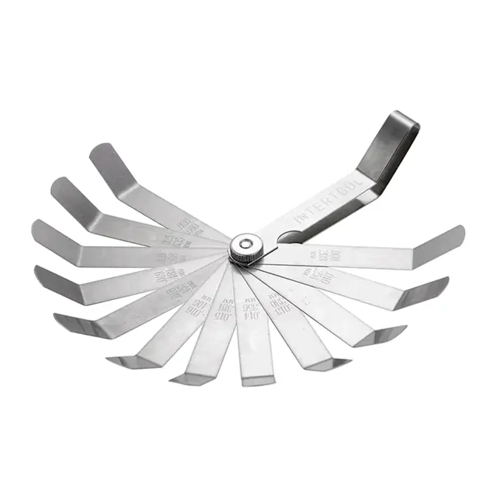 Комплект щупів зігнутих 0,203-0,660 мм, 12 шт. INTERTOOL (AT-0005) UA