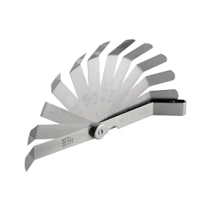 Комплект щупів зігнутих 0,127-0,508 мм, 16 шт. INTERTOOL (AT-0006) UA