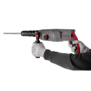 Перфоратор INTERTOOL 0,8 кВт, 3,2 Дж, 0-900 об/хв, 0-4400 уд/хв, 3 режими, SDS plus (DT-0184) UA