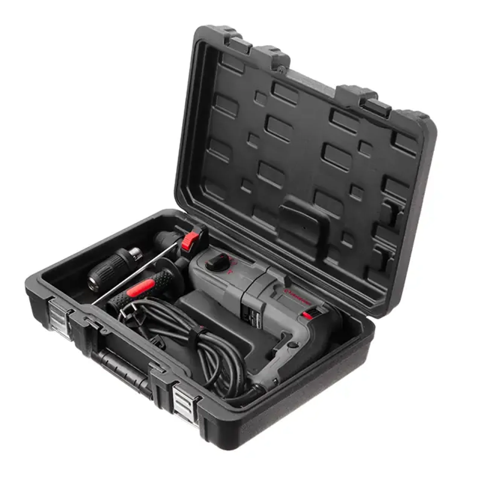 Перфоратор INTERTOOL 1,0 кВт, 3,5 Дж, 0-1300 об/хв, 0-5100 уд/хв, 3 режими, SDS-plus (DT-0186) UA