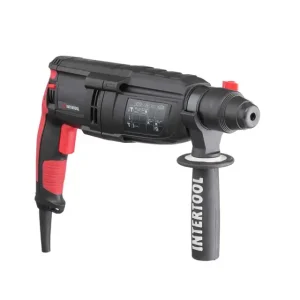 Перфоратор INTERTOOL 1,0 кВт, 3,2 Дж, 0-1300 об/хв, 0-5100 уд/хв, 3 режими (WT-0170) UA