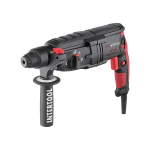 Перфоратор INTERTOOL 1,0 кВт, 3,2 Дж, 0-1300 об/хв, 0-5100 уд/хв, 3 режими (WT-0170) UA