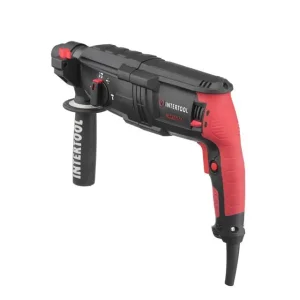 Перфоратор INTERTOOL 1,0 кВт, 3,2 Дж, 0-1300 об/хв, 0-5100 уд/хв, 3 режими (WT-0170) UA