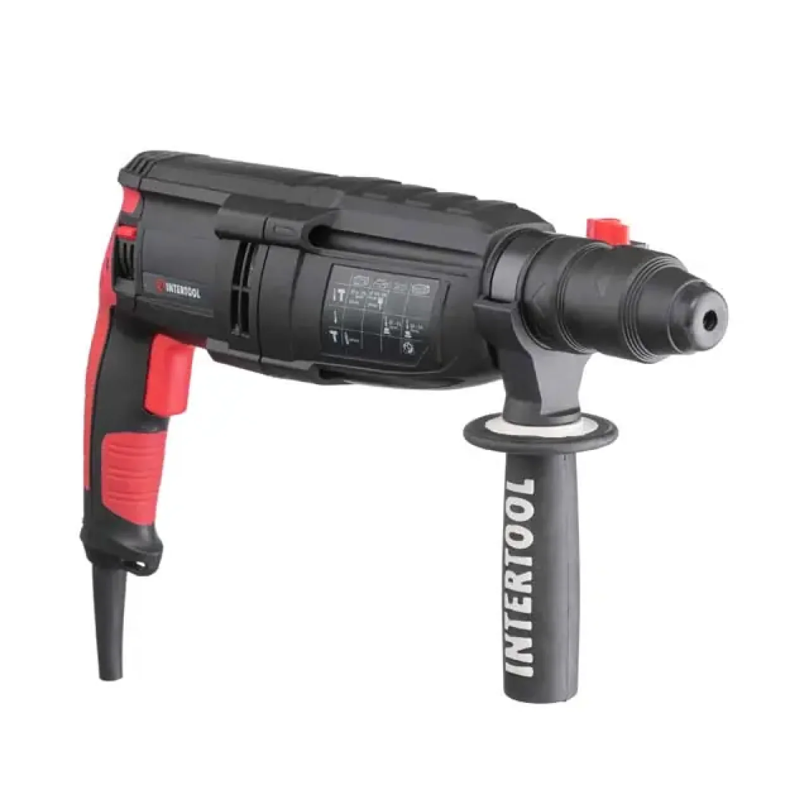 Перфоратор INTERTOOL 1,0 кВт, 3,2 Дж, 0-1300 об/хв, 0-5100 уд/хв, 3 режими (WT-0171) UA