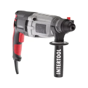 Перфоратор INTERTOOL 1,0 кВт, 3,2 Дж, 0-1300 об/хв, 0-5100 уд/хв, 3 режими (WT-0172) UA