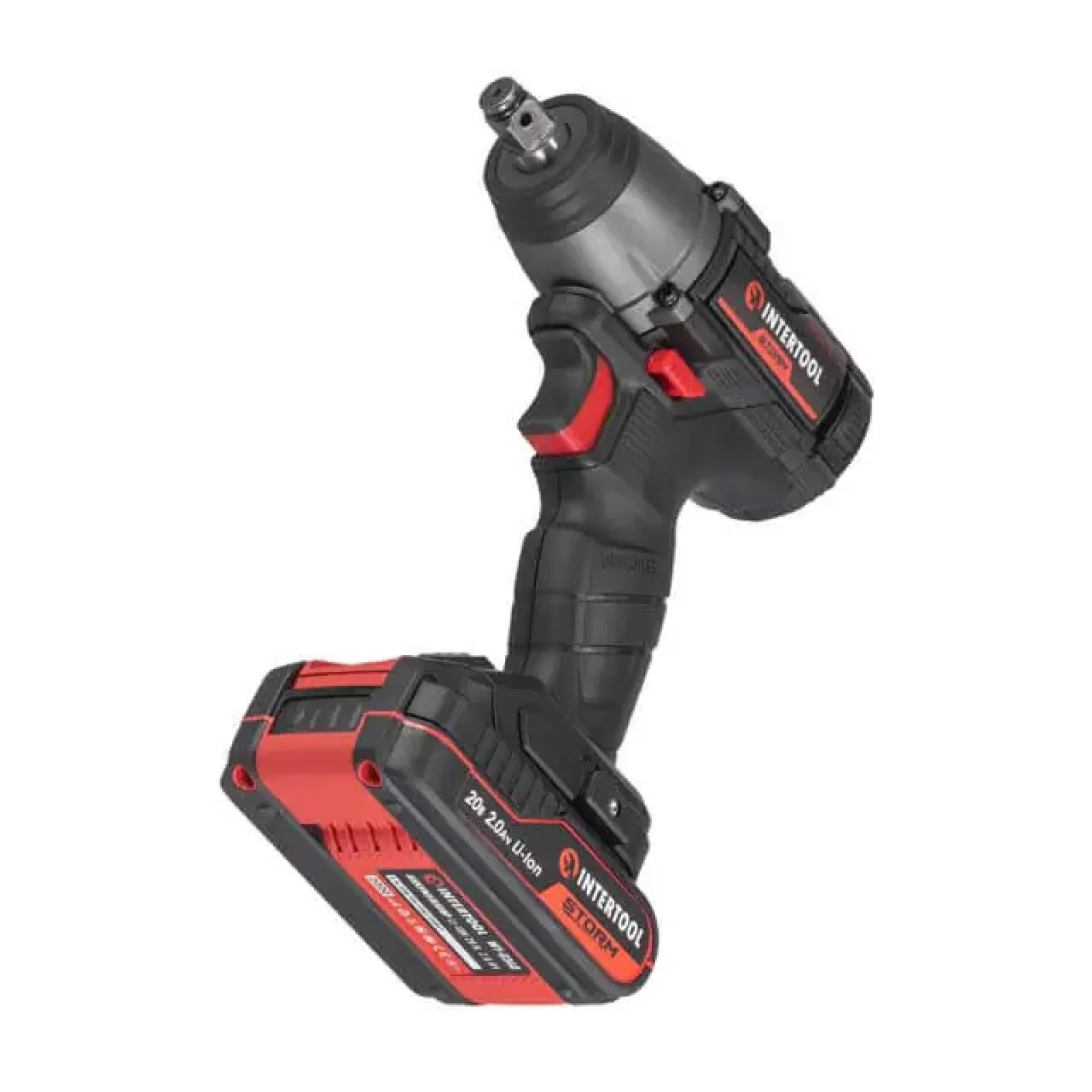 Гайкокрут ударний акумуляторний безщітковий 20 В, 300 Nm, 0-2500 об/хв, 0-3000 уд/хв, 1/2