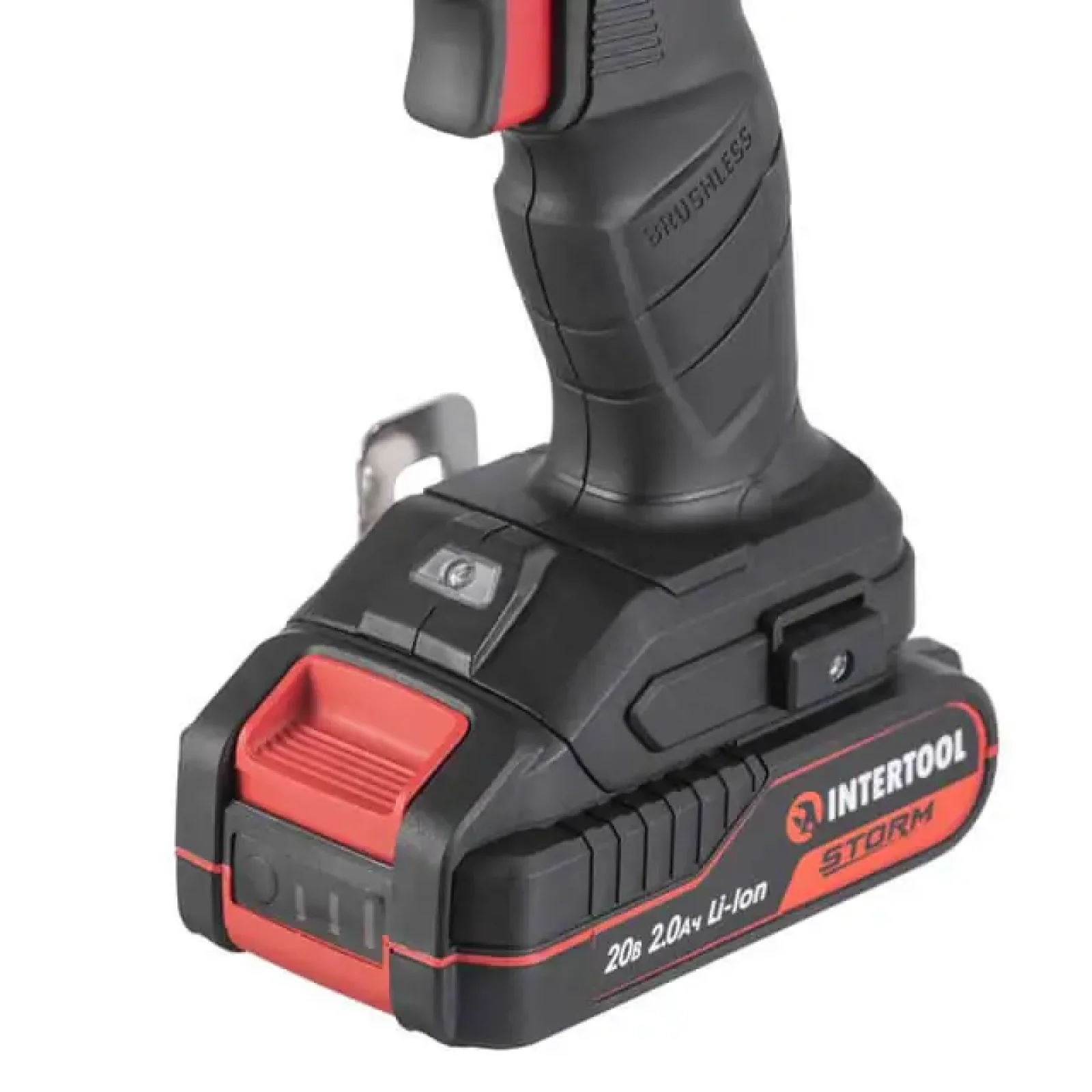 Гайкокрут ударний акумуляторний безщітковий 20 В, 300 Nm, 0-2500 об/хв, 0-3000 уд/хв, 1/2