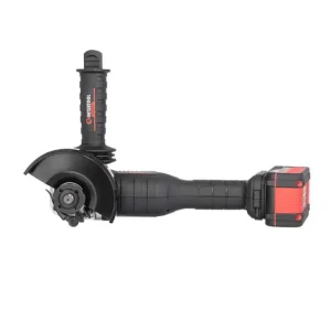 Шліфмашина кутова акумуляторна безщіткова 20 В, 125 мм, 10000 об/хв, Li-ion, 4,0 Ач, ЗП 4 A, кейс INTERTOOL (WT-0366) UA