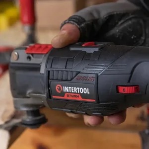 Реноватор акумуляторний безщітковий 20 В, 8000-20000 об/хв, кут осциляції 3,2°, без ЗП та АКБ INTERTOOL (WT-0369) UA