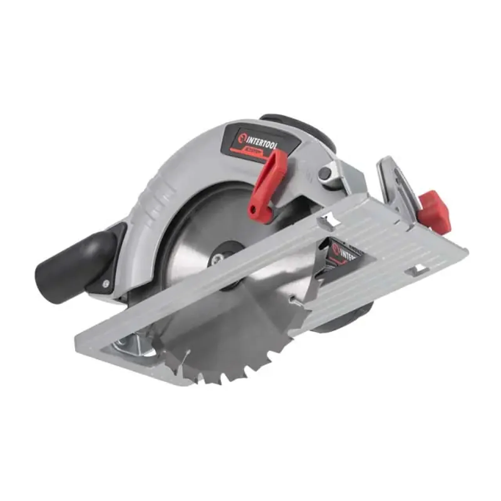 Пила дискова акумуляторна безщіткова 20 В, 4500 об/хв, кут 90°-45°, глибина розпилу 62/45 мм, диск 190×20 мм, без ЗП та АКБ INTERTOOL (WT-0371) UA