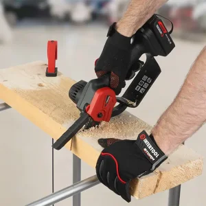 Міні-пилка ланцюгова акумуляторна 20 В, шина 10 см, 4 м/с, без ЗП та АКБ, STORM INTERTOOL (WT-9110) UA