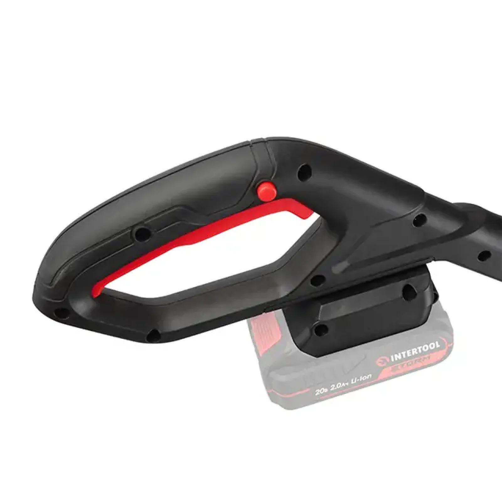 Тример акумуляторний 20 В, 7500 об/хв, діаметр обертання волосіні 300 мм, котушка, без ЗП та АКБ, STORM INTERTOOL (WT-9112) UA