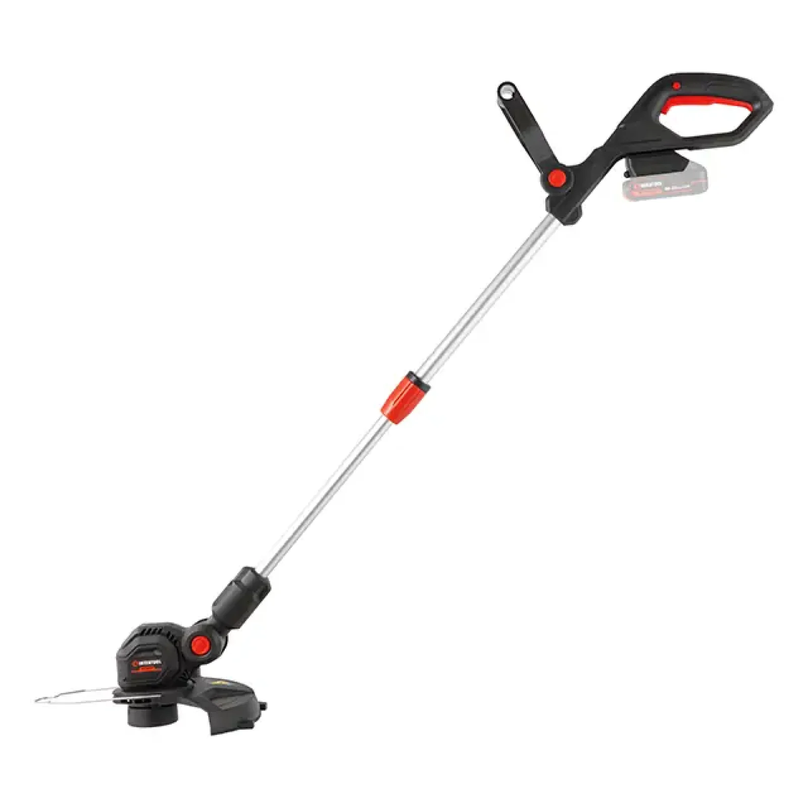 Тример акумуляторний 20 В, 7500 об/хв, діаметр обертання волосіні 300 мм, котушка, без ЗП та АКБ, STORM INTERTOOL (WT-9112) UA