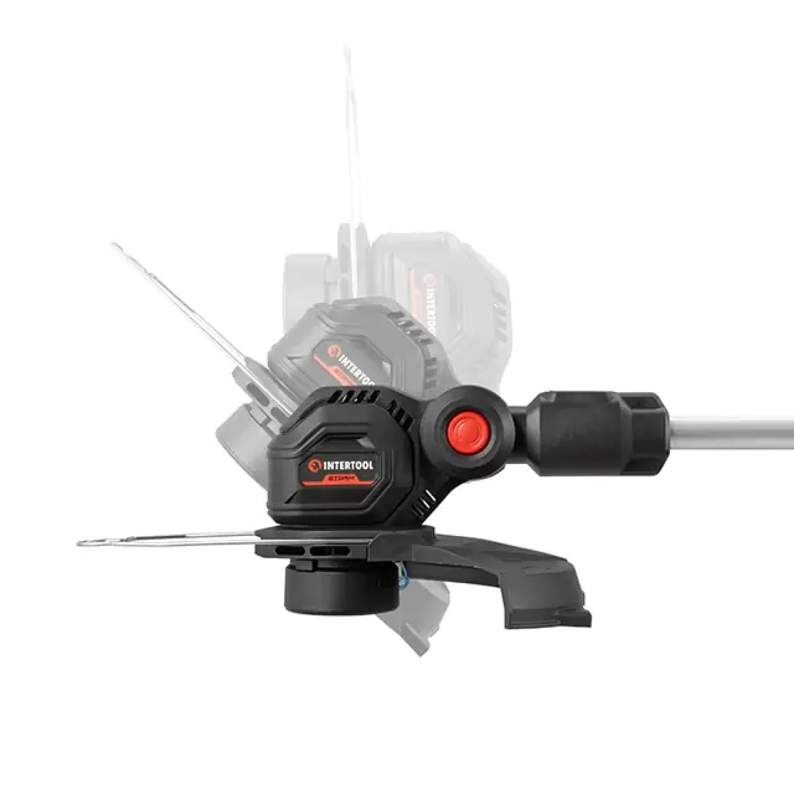 Тример акумуляторний 20 В, 7500 об/хв, діаметр обертання волосіні 300 мм, котушка, без ЗП та АКБ, STORM INTERTOOL (WT-9112) UA